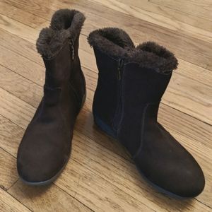 Womens Sporto Karmen Mid Calf Waterproof Winter Boots - Chocolate Size 8.5M